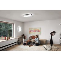 LEDVANCE Wifi SMART+ ORBIS MAGNET Plafonnier LED 45x45cm Tunable blanc 42W / 3000-6500K gris