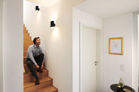 OSRAM Matter SMART+ ORBIS TWIST LED Wandleuchte 23x12,7cm Tunable Weiß 12W / 3000-6500K schwarz