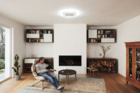 OSRAM Wifi SMART+ ORBIS SADDIE LED RGBW multicolore Plafonnier 50x50cm Blanc réglable 36W / 2700-6500K