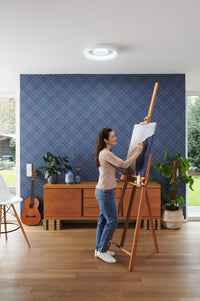 OSRAM Matter SMART+ ORBIS STEA LED RGBW multicolore Plafonnier 48,5cm Blanc réglable 32W / 2700-6500K