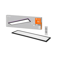 LEDVANCE SMART+ WiFi panneau LED cadre 100cm x 25cm, RGB, incl. télécommande 27W, 1800lm, noir