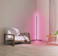 OSRAM WIFI LED Stehleuchte RGBW, weiß 2700-6500k, 10W, 600lm, 1400mm, App oder Sprachassistent wie Alexa, Google und co. SMART WIFI FLOOR Corner Für Innenanwendung