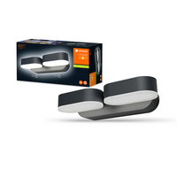 LEDVANCE LED Wand- und Deckenleuchte, Leuchte für Außenanwendungen, Warmweiß, 100,0 mm x 230,0 mm x 54,0 mm, ENDURA STYLE MINI SPOT