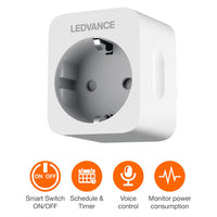 LEDVANCE Wifi SMART+ 3er Plug Steckdosenleiste und SMART+ Plug für Innnen