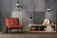OSRAM DÉCOR Tokio Applique murale, 3000K, 5W, 300lm, Noir