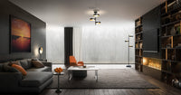 OSRAM DECOR Memphis plafonnier, noir/or, G9