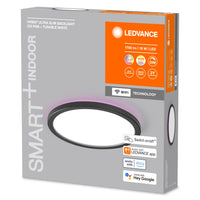 Panneau lumineux LEDVANCE SMART+ WiFi, noir, 19W, 1790lm, 235mm