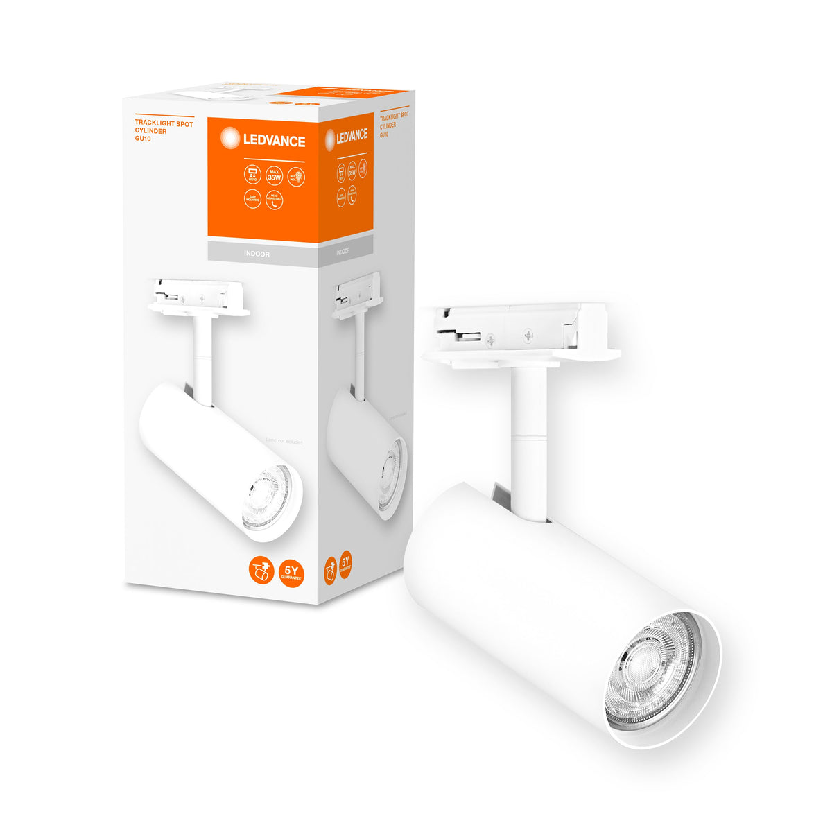 LEDVANCE TRACKLIGHT tête d'éclairage sur rail, blanc, GU10