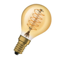 OSRAM Vintage 1906 LED-Lampe, Gold-Tönung, 3,4W, 250lm , Warmweiß , E14