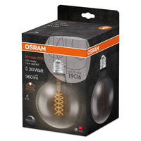 Lampe LED OSRAM Vintage 1906, teinte fumée, 7,8W, 360lm