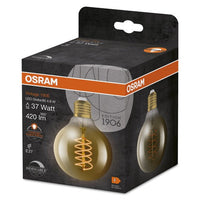 OSRAM Vintage 1906 LED-Lampe, Gold-Tönung, 4,8W, 420lm , Warmweiß , E27