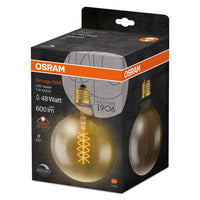 OSRAM Vintage 1906 LED-Lampe, Gold-Tönung, 4,8W, 420lm