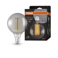 OSRAM Vintage 1906 LED-Lampe, Smoke-Tönung, 11W, 500lm