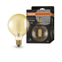 Lampe LED OSRAM Vintage 1906, teinte dorée, 4,8W, 420lm