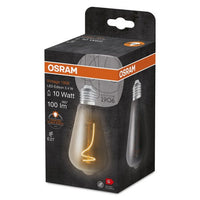 Lampe LED OSRAM Vintage 1906, teinte fumée, 3,4W, 100lm, Edison