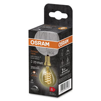 OSRAM Vintage 1906 LED-Lampe, Gold-Tönung, 3,4W, 250lm , Warmweiß , E14