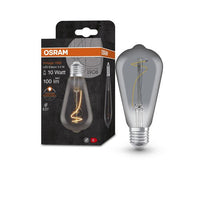 OSRAM Vintage 1906 LED-Lampe, Smoke-Tönung, 3,4W, 100lm, Edison