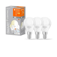 LEDVANCE SMART+ WIFI LED-Lampe, weiß, 4,9W, 470lm, 3-Pack, Kolbenform