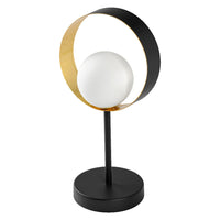 OSRAM DECOR Memphis lampe de table, noir/or, douille G9