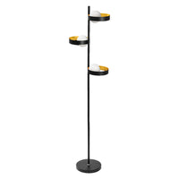 OSRAM DECOR Memphis lampadaire, noir/or, douille G9