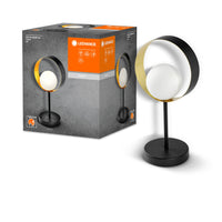 LEDVANCE DECOR Memphis Tischleuchte, schwarz/gold, G9-Sockel