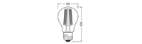 OSRAM SUPERSTAR+ CLASSIC A FIL 75 Lampe LED, 5,7W, 1055lm, E27