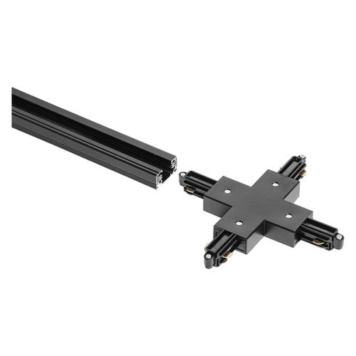 LEDVANCE CONNECTEUR CROISÉ POUR RAIL, noir