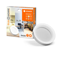 Plafonnier LEDVANCE SUN@HOME, 450 mm, argent, 18,5 W, 500 lm