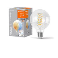 Lampe LED LEDVANCE SMART+ WIFI, verre blanc, 8W, 806lm, E27
