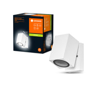 Applique d'extérieur LEDVANCE ENDURA Classic Cube, blanche, GU10