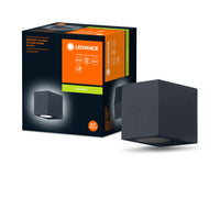 Applique d'extérieur LEDVANCE ENDURA Square Down, noire, GU10