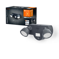 Applique d'extérieur LEDVANCE SMART+ avec caméra, gris foncé