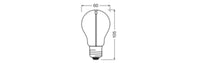 OSRAM Vintage 1906® Classic A LED-Lampe, 1,8W, 100lm, E27