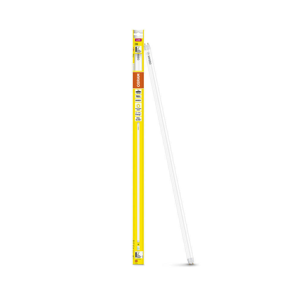 Tube LED OSRAM TUBE T8 EM 720 mm 7W 830, 765 lm, 3000 K, blanc chaud