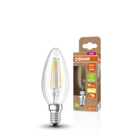 OSRAM SUPERSTAR+ CLASSIC B FIL 40 LED-Lampe, 2,9W, 470lm, blanc chaud, E14