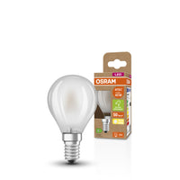 OSRAM SUPERSTAR+ CLASSIC P GLFR 40 LED-Lampe, 2,5W, 470lm, blanc chaud, E14