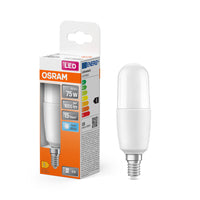 Lampe LED OSRAM LED STAR STICK 9,5W 840 Frosted E14, 1055 lm, 4000 K, blanc froid