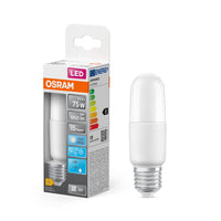 OSRAM LED Lampe LED STAR STICK 9.5W 840 Frosted E27 Ice, 1055 lm, 4000 K, Kaltweiß