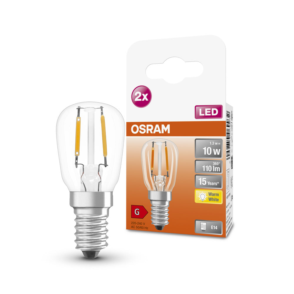 OSRAM SPECIAL T26 Petite ampoule LED spéciale, 1,3W, 110lm, E14