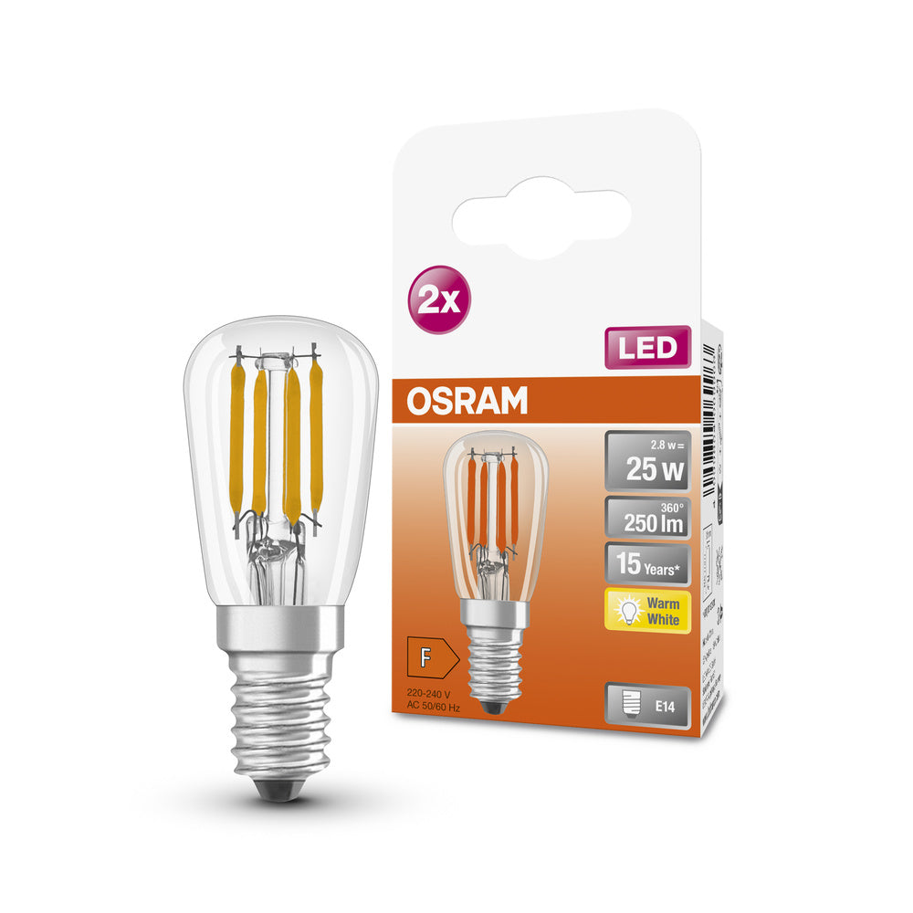 OSRAM SPECIAL T26 Petite lampe spéciale à LED, 2,8W, 250lm, E14