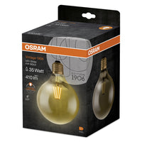 OSRAM Vintage 1906® Classic Globe125 Lampe, 4W, 410lm, E27