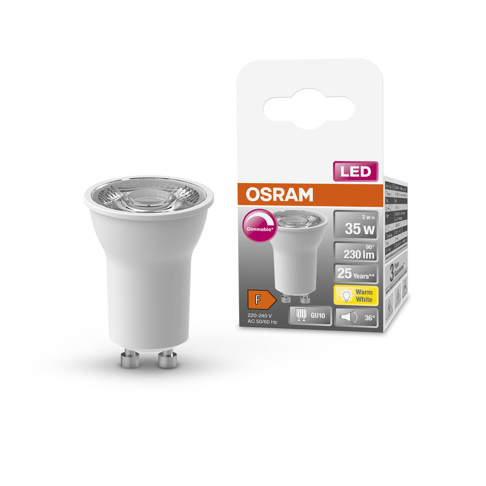 OSRAM SPOT PAR11 35 lampe à réflecteur LED, 3W, 230lm GU10