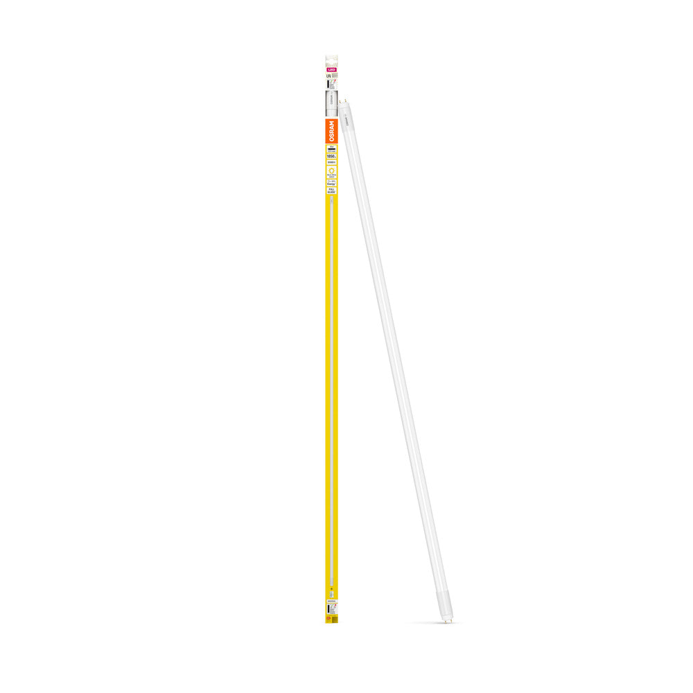 Tube LED OSRAM TUBE T8 UNIVERSEL 1200 mm 18W 830, 1850 lm, 3000 K, blanc chaud
