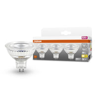 OSRAM SPOT MR16 GL 50 LED-lampe réflecteur, 6,5W, 630lm, GU5.3, blanc chaud