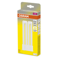 OSRAM DULUX LED-Lampe F24 EM, 12W, 1350lm, 3000K, 2G10