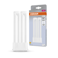 OSRAM DULUX Lampe LED F24 EM, 12W, 1500lm, 4000K, 2G10