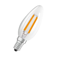 Osram ampoule flamme LED filament,EE A, 1,2W, dep,E14,2700K