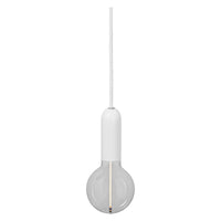 OSRAM Vintage 1906® Suspension RONDE E27, blanc