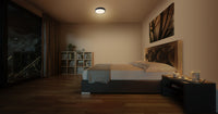 OSRAM ORBIS Slim Moia plafonnier, noir, 20W, 2200lm