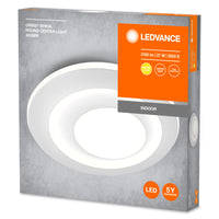 LEDVANCE ORBIS SPIRAL RD CL plafonnier, blanc, 27W, 3000lm